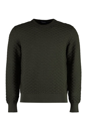 Cotton long sleeve sweater-0